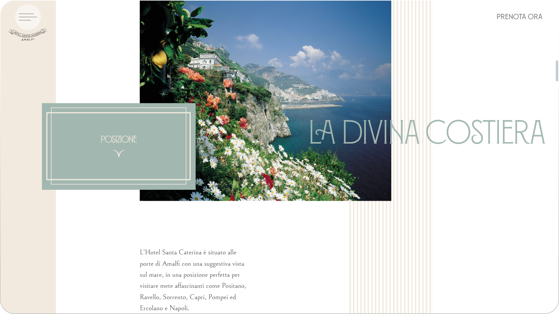 Website Hotel Santa Caterina Amalfi