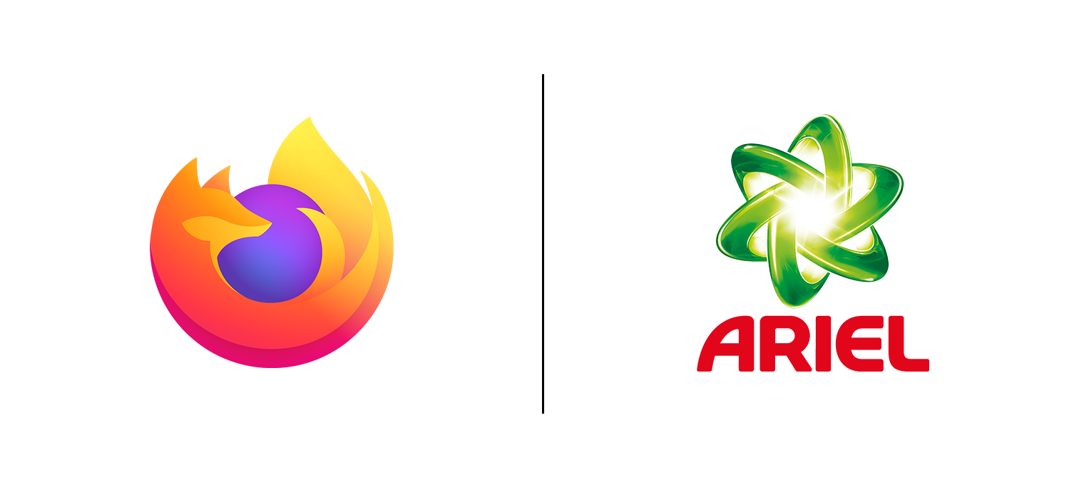 Esempi abbinamenti colori logo - Split complementari