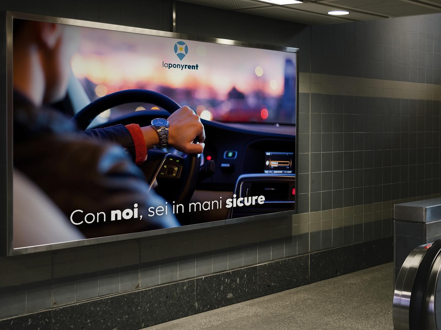 La Pony Rent comunicazione Brand identity La Pony Rent